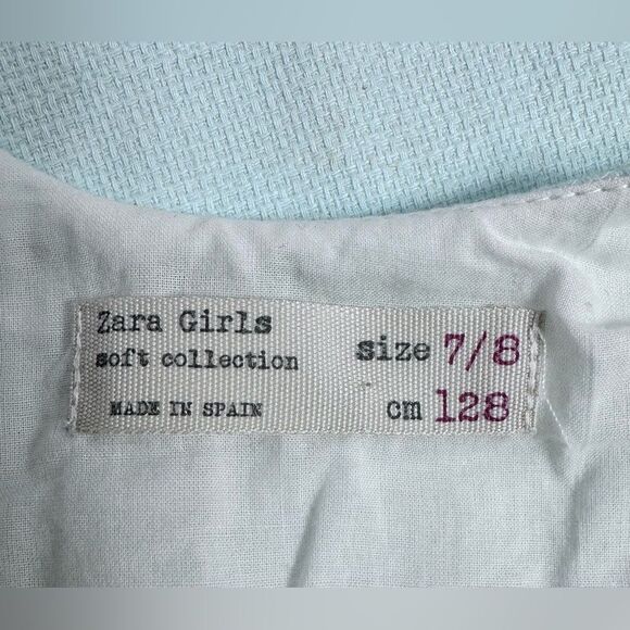 ZARA GIRLS, Coral Dress SIZE 7/8 - Picture 9 of 9